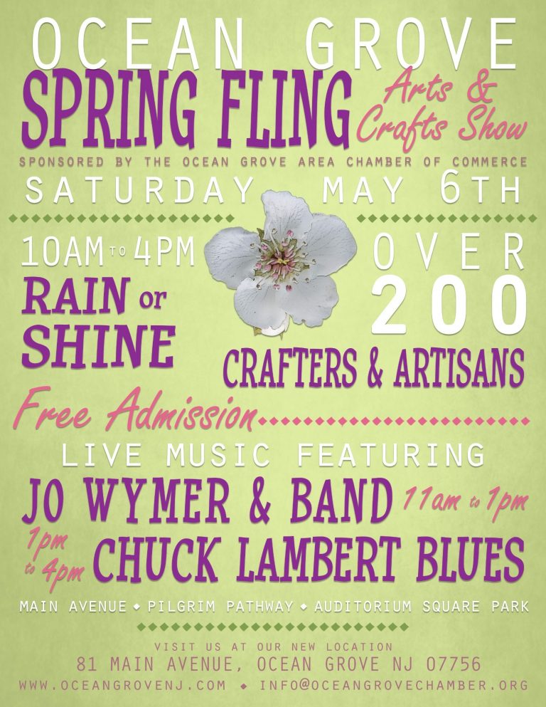 Ocean Grove Spring Fling Arts and Crafts Show